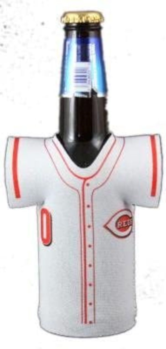 Plain White Jersey Bottle Coozie