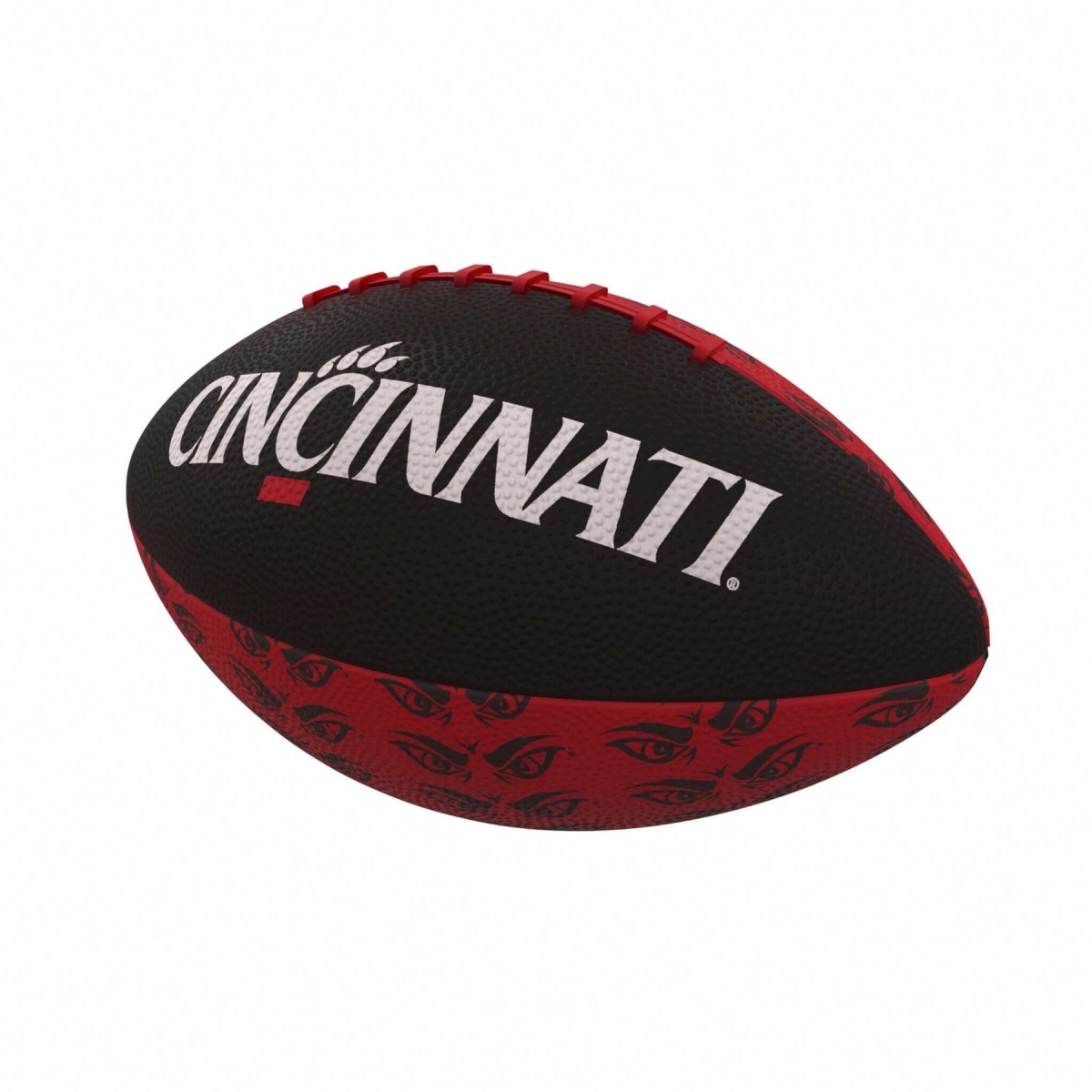 121-93MR-3 NFL Cincinnati Repeating Mini-Size Rubber Football