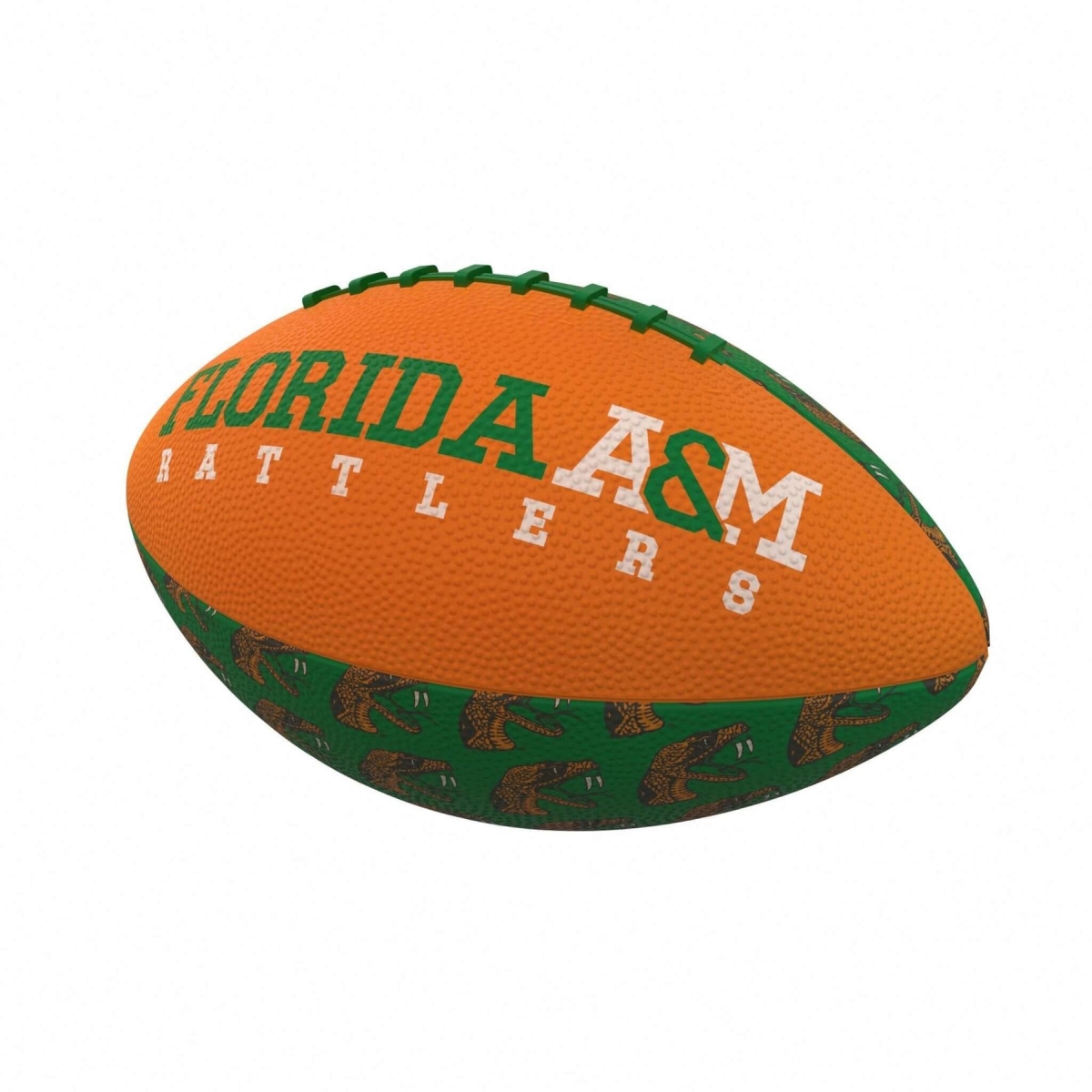 137-93MR-3 NCAA Florida A&M Repeating Mini-Size Rubber Football