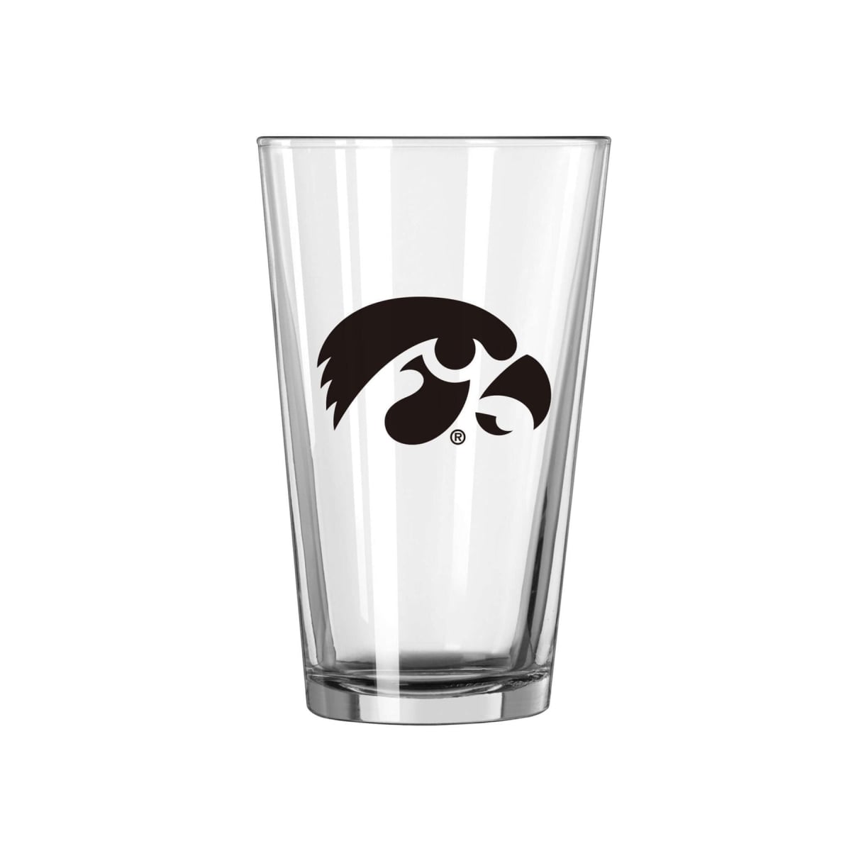 16 oz NCAA Iowa Hawkeyes Gameday Pint Glass