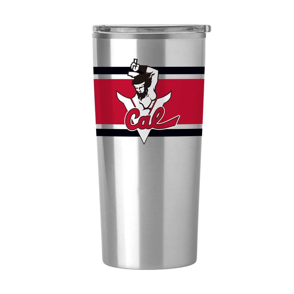 497-SP20T-16 20 oz NCAA California University of Pennsylvania Stripe Fusion Tumbler