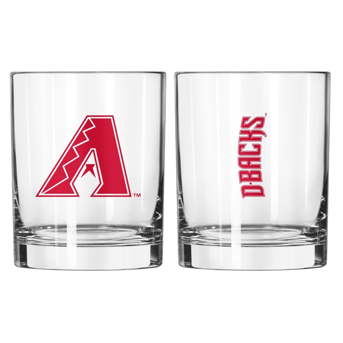 502-G14R-1 14 oz Major League Baseball Arizona Diamondbacks Gameday Rocks Glass