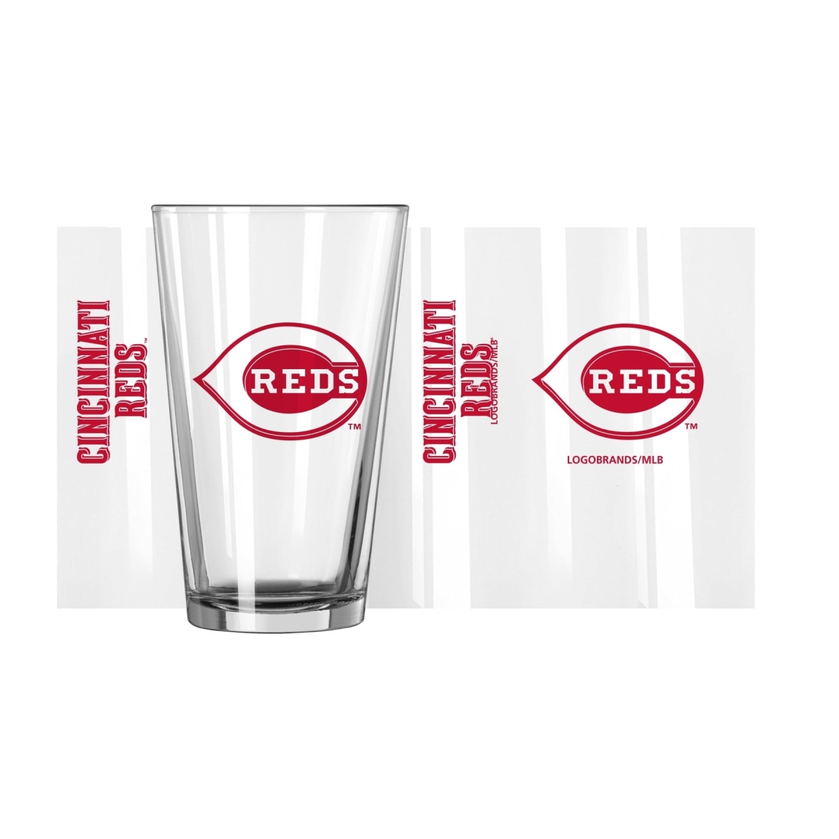 16 oz Major League Baseball Cincinnati Reds Gameday Pint Glass