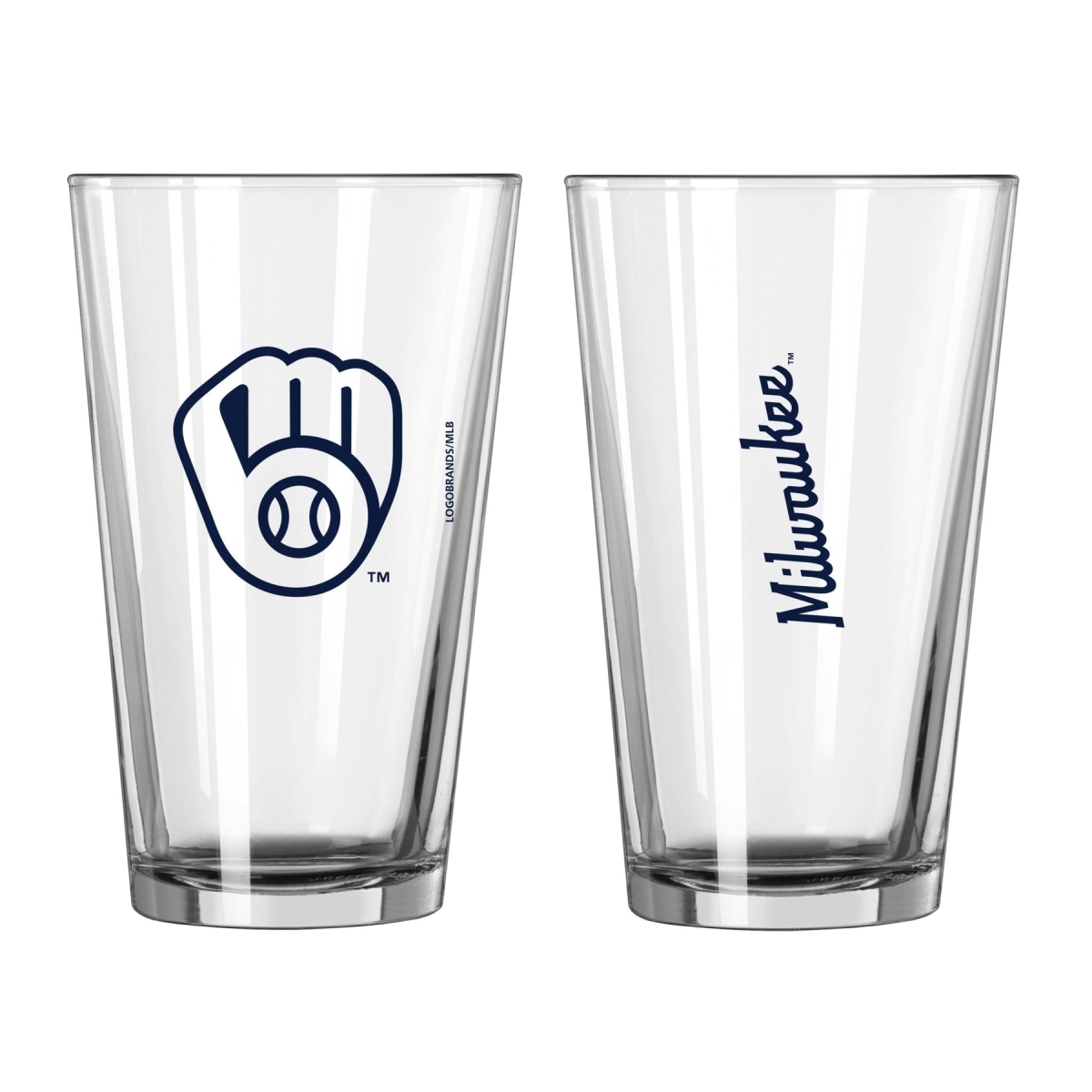16 oz Major League Baseball Milwaukee Brewers Gameday Pint Glass