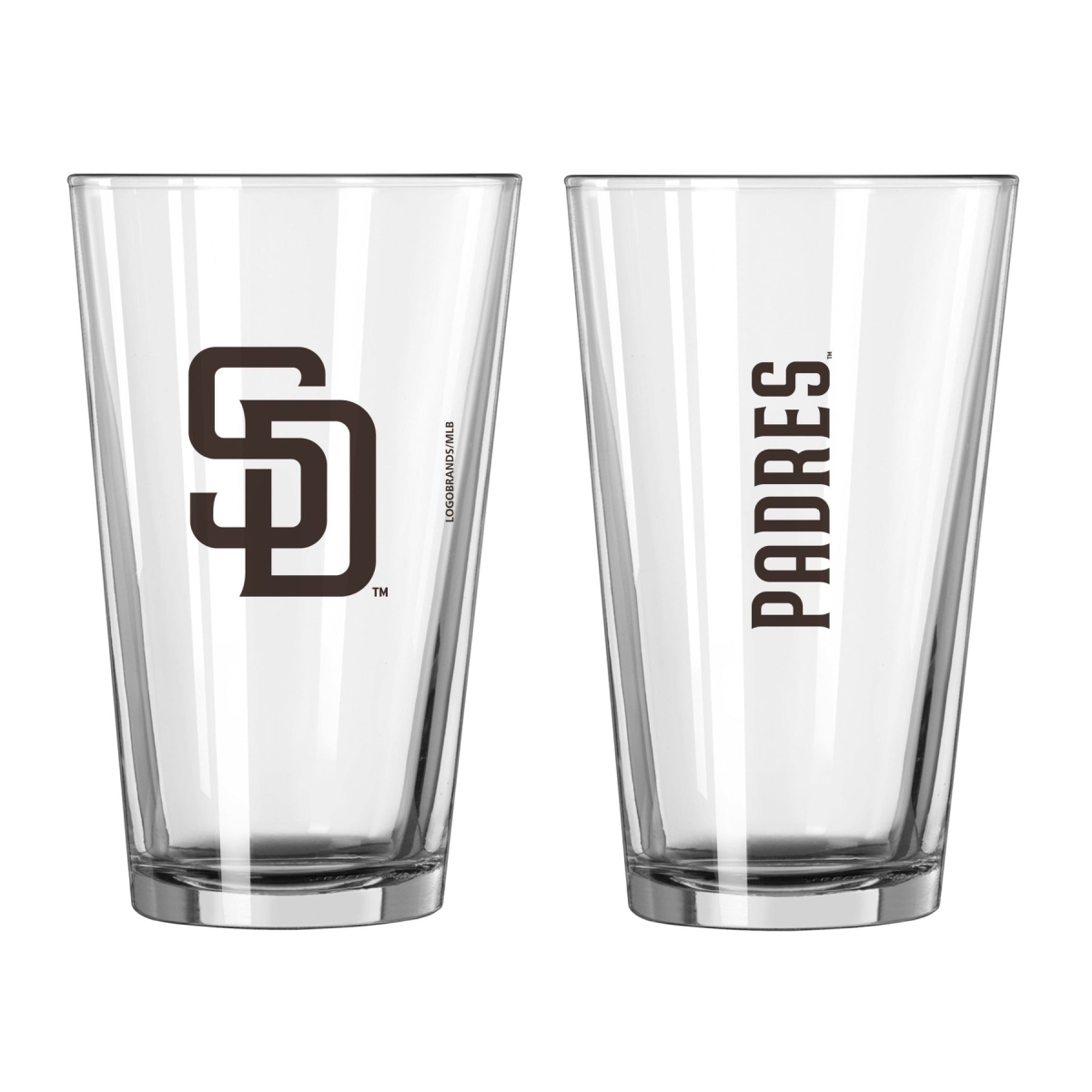 16 oz Major League Baseball San Diego Padres Gameday Pint Glass