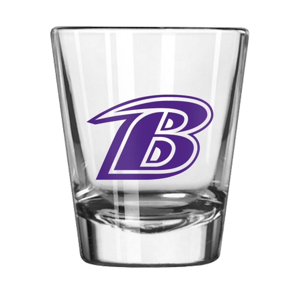 603-G2S-1 2 oz NFL Baltimore Ravens Gameday Shot Glass