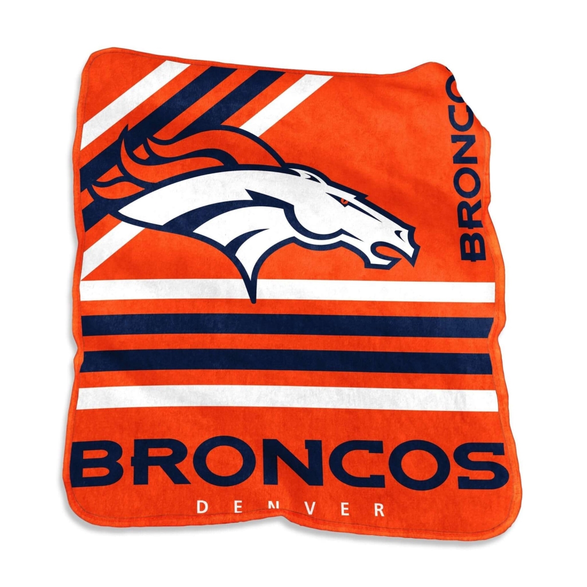 610-26C 50 x 60 in. NFL Denver Broncos Raschel Throw