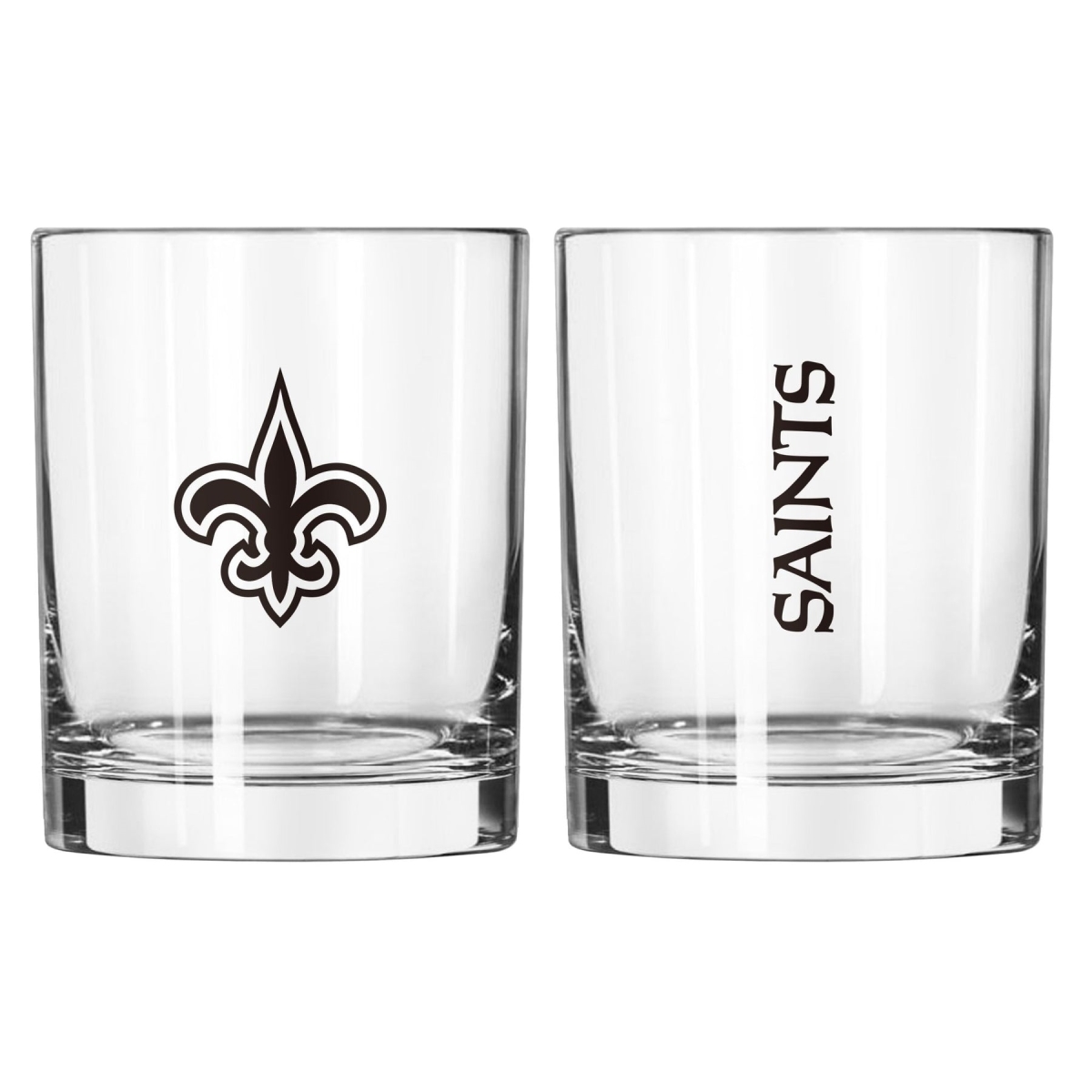 14 oz NFL New Orleans Saints Gameday Rocks Glass