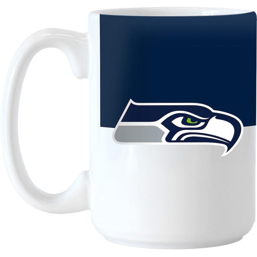 15 oz NFL Seattle Seahawks Colorblock Sublimated Mug