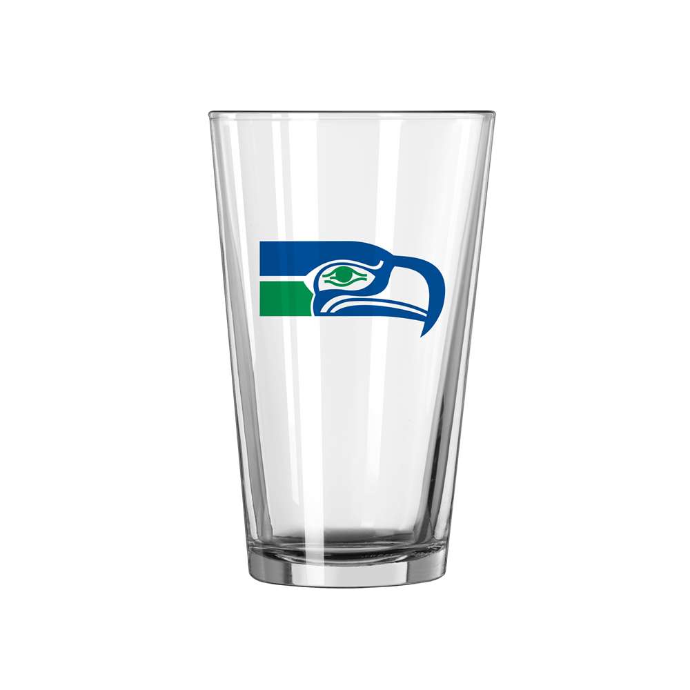 16 oz NFL Seattle Seahawks Retro Pint Glass