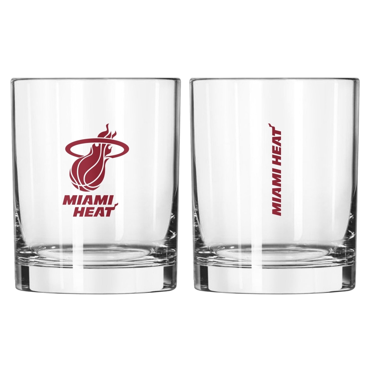 14 oz NBA Miami Heat Gameday Rocks Glass