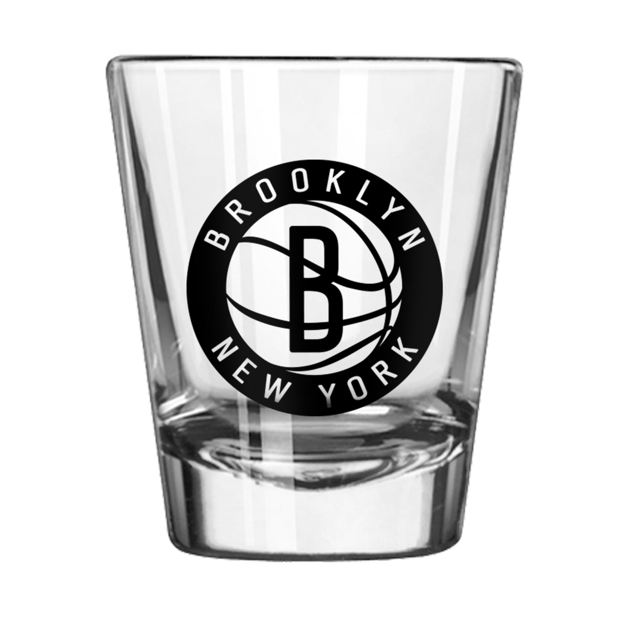 718-G2S-1 2 oz NBA Brooklyn Nets Gameday Shot Glass