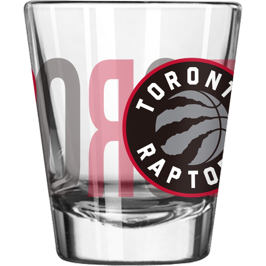 728-G2S-4 2 oz NBA Toronto Raptors Overtime Shot Glass