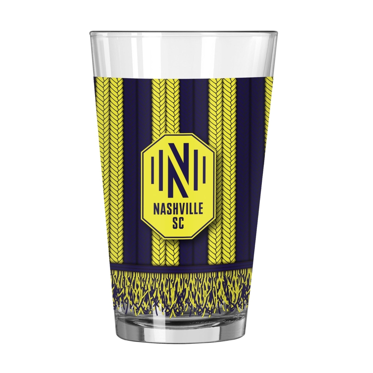 16 oz MLS Nashville SC Scarf Pint Glass