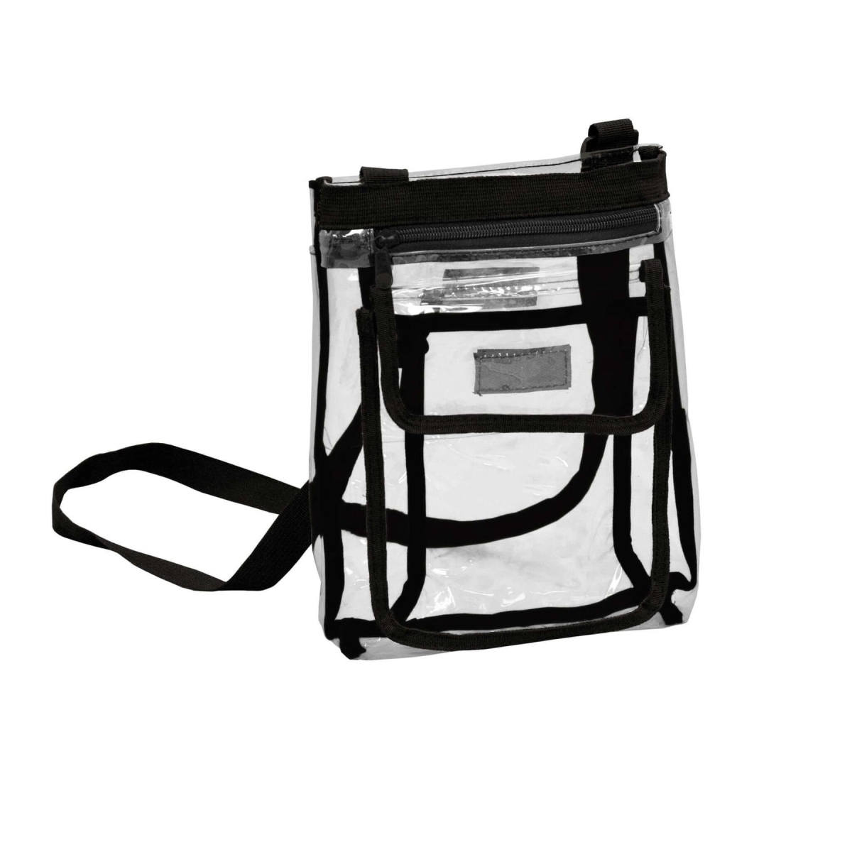 Plain Black Gameday Clear Crossbody