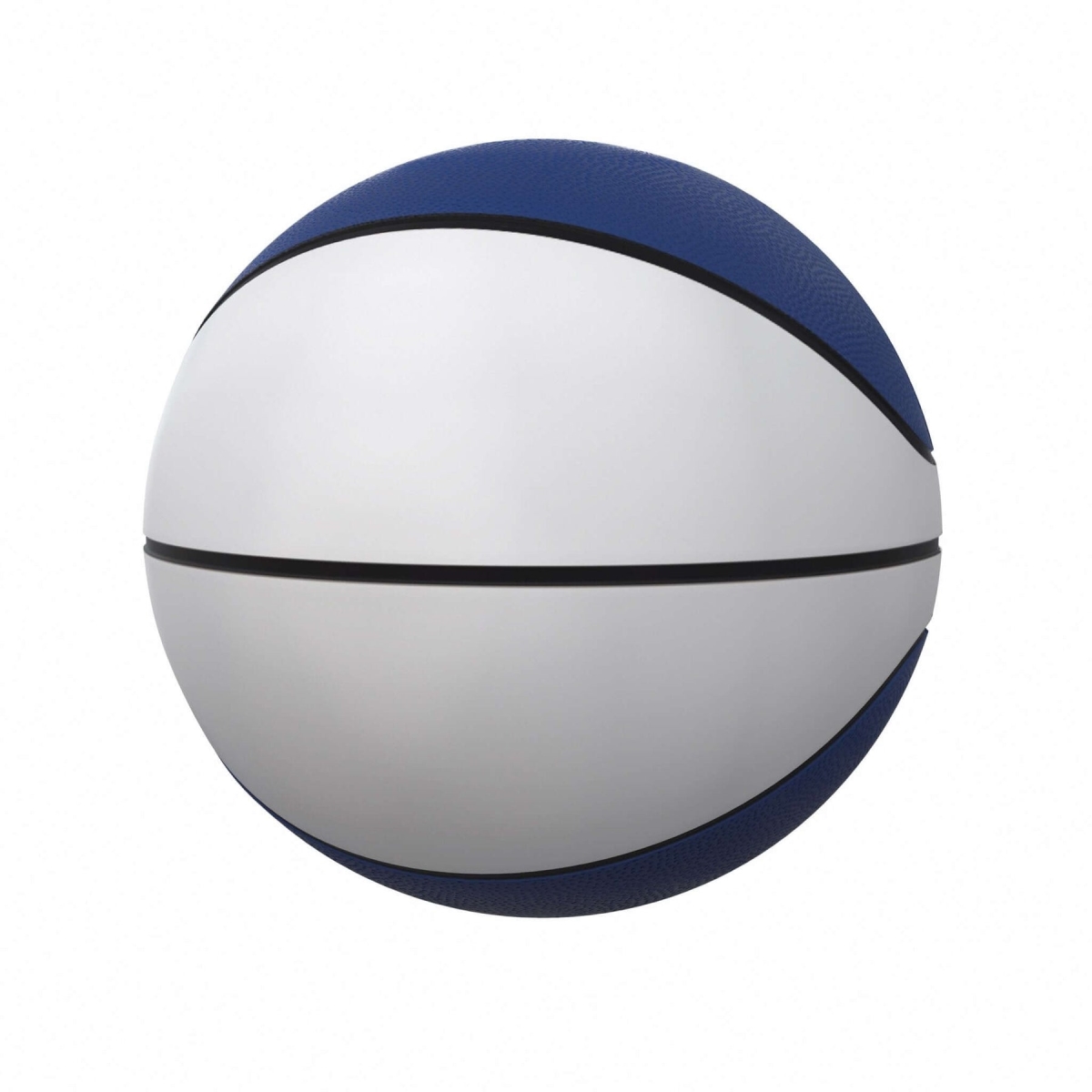 001-91FA-ROYAL Plain Royal Full-Size Autograph Basketball