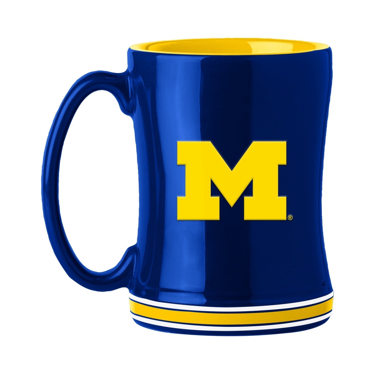 171-C14RM 14 oz NCAA Michigan Relief Mug