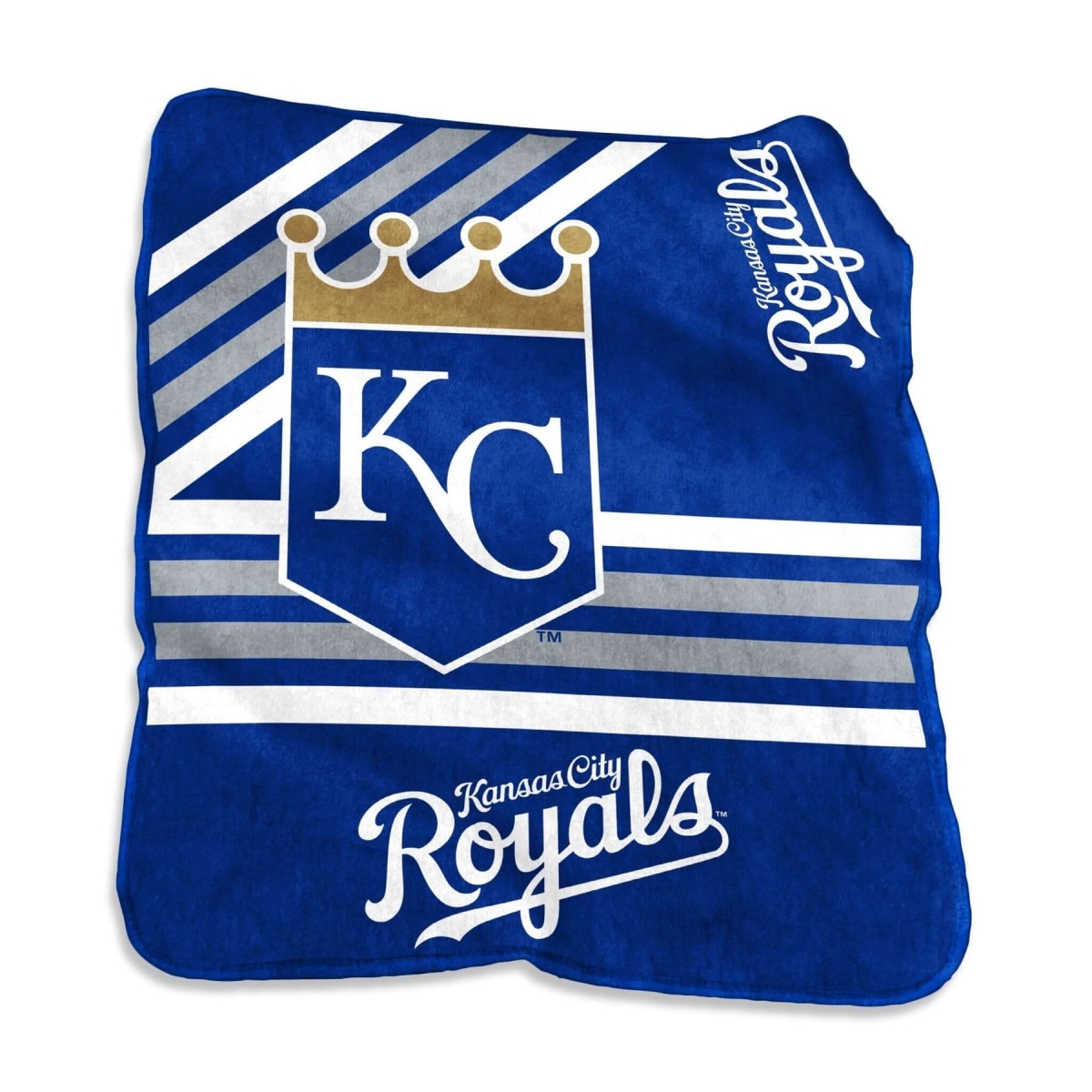 514-26C 50 x 60 in. Major League Baseball Kansas City Royals Raschel Throw