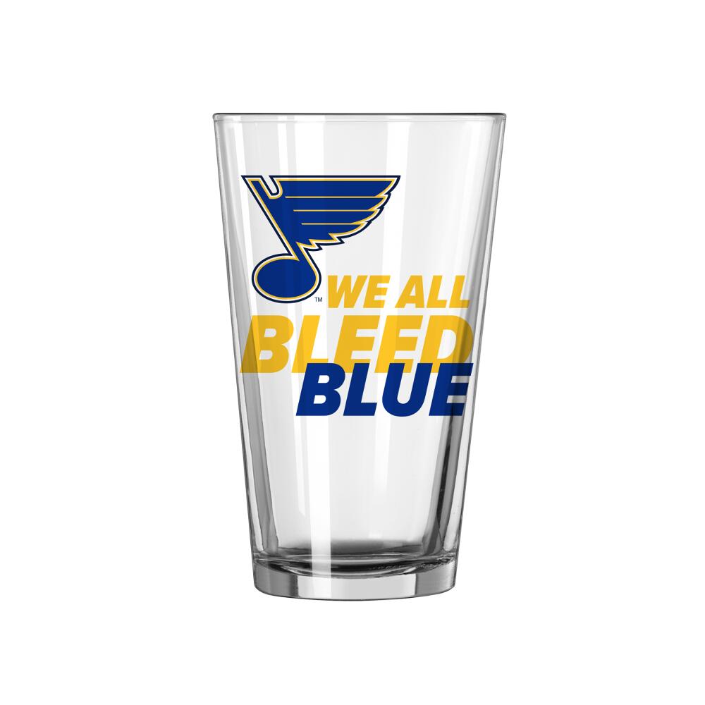 16 oz NHL St. Louis Blues Slogan Pint Glass