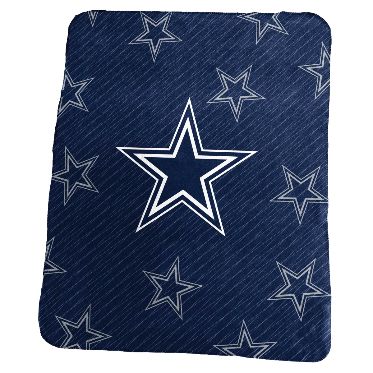 609-23D Dallas Cowboys Repeating Classic Fleece Throw