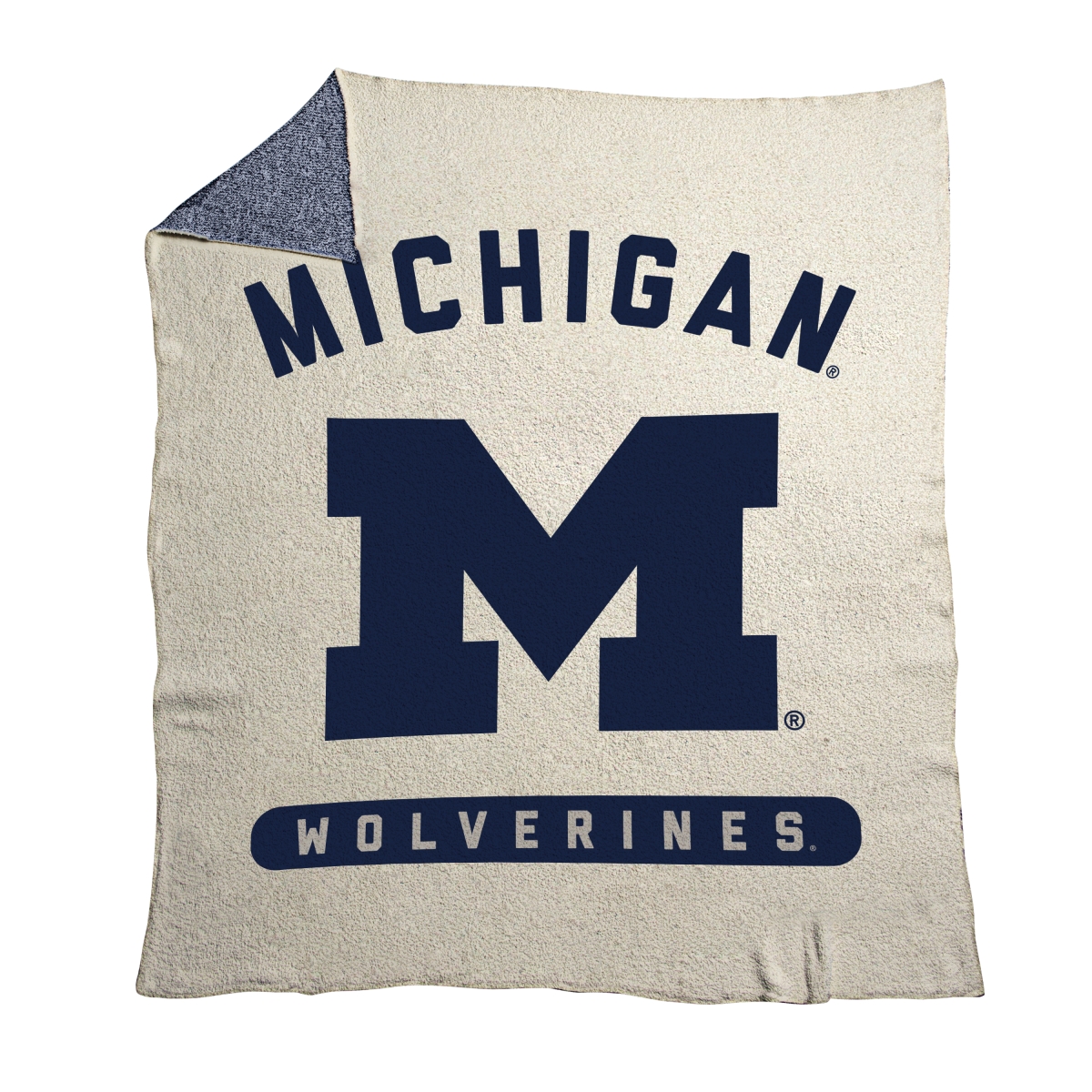 171-281-74 50 x 60 in. Michigan Wolverines Prime Luxe Dreams Throw