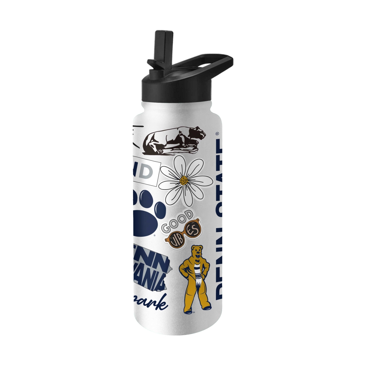 Picture of Logo 196-S34QB-63 Penn State 34 oz Native Quencher Bottle