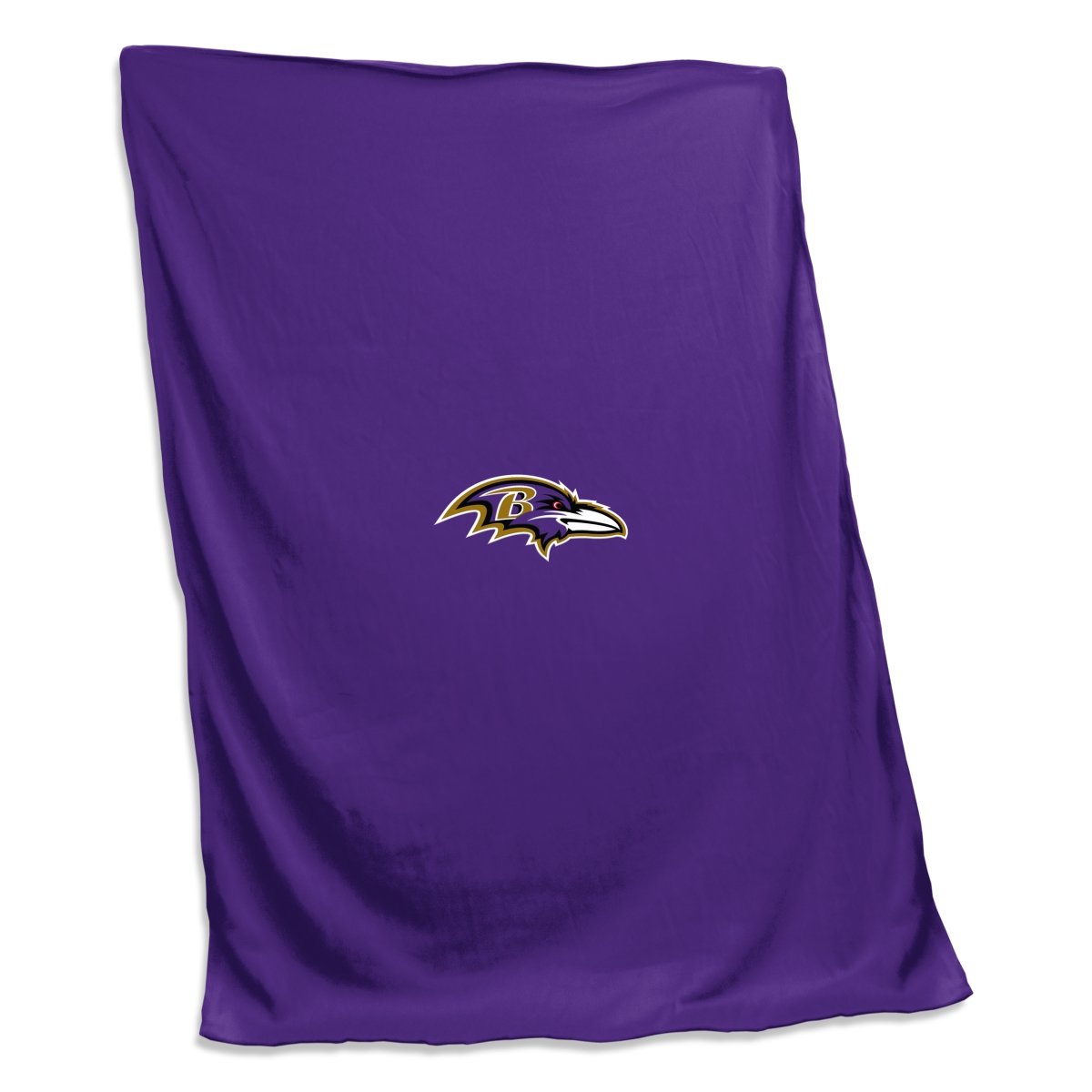 Picture of Logo Brands 603-74 Baltimore Ravens Sweatshirt Blanket