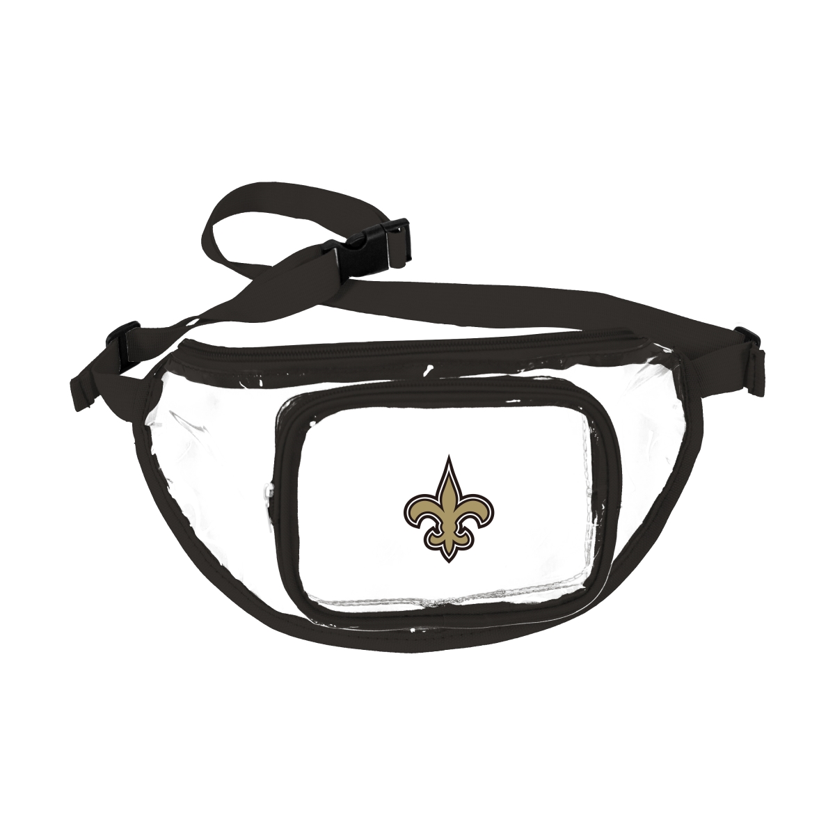 620-881   Orleans Saints Clear Fanny Pack