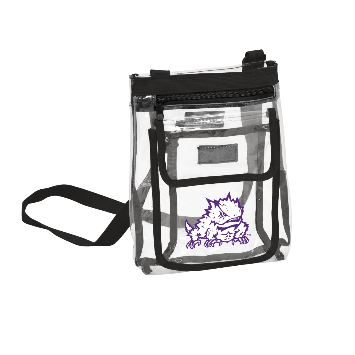 Texas Christian University Gameday Clear Crossbody Bag