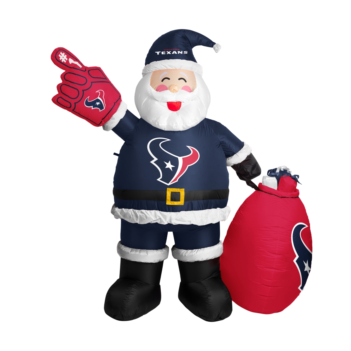 613-100-S 7 ft. Houston Texans Inflatable Santa