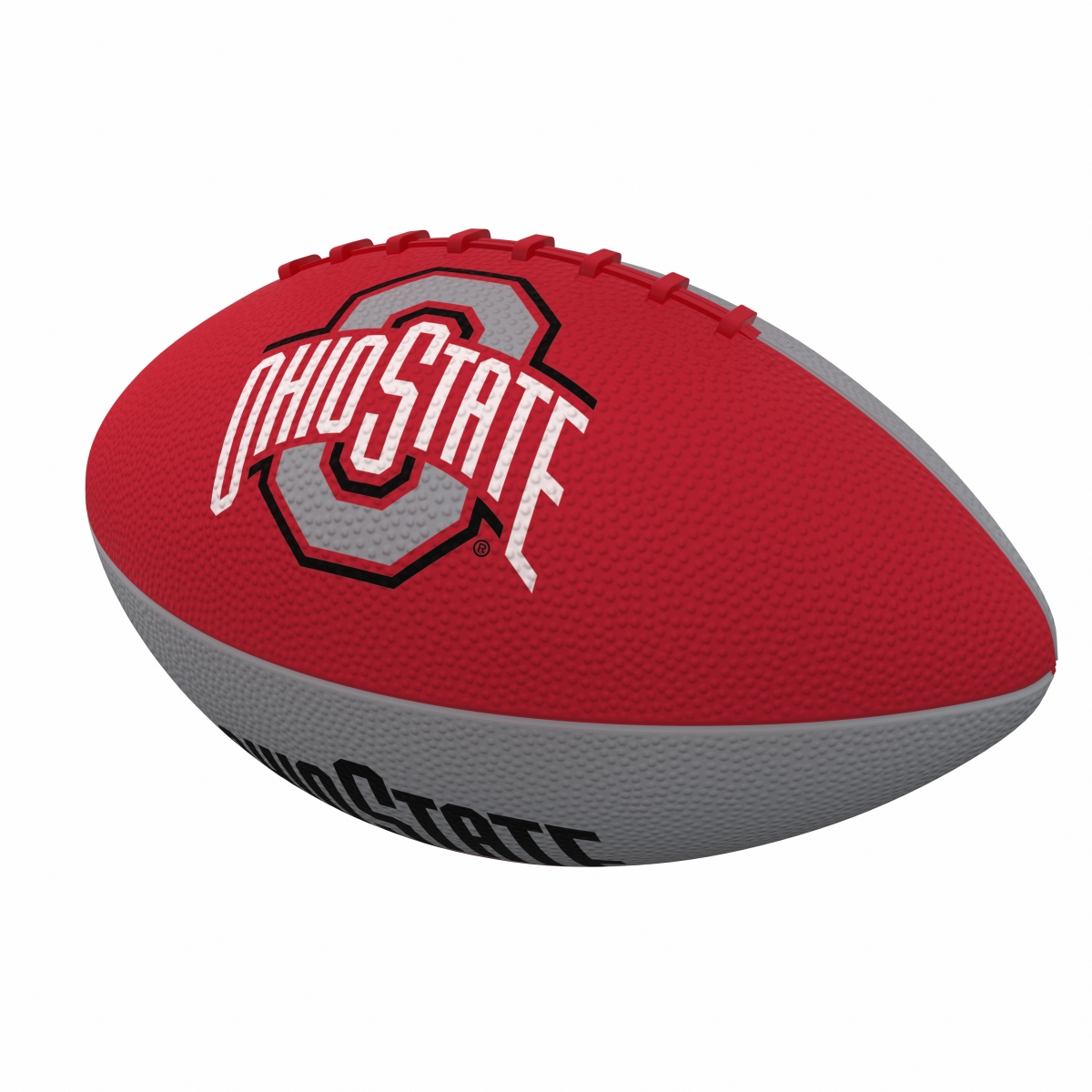 Ohio State University Pinwheel Logo Junior Size Rubber Football