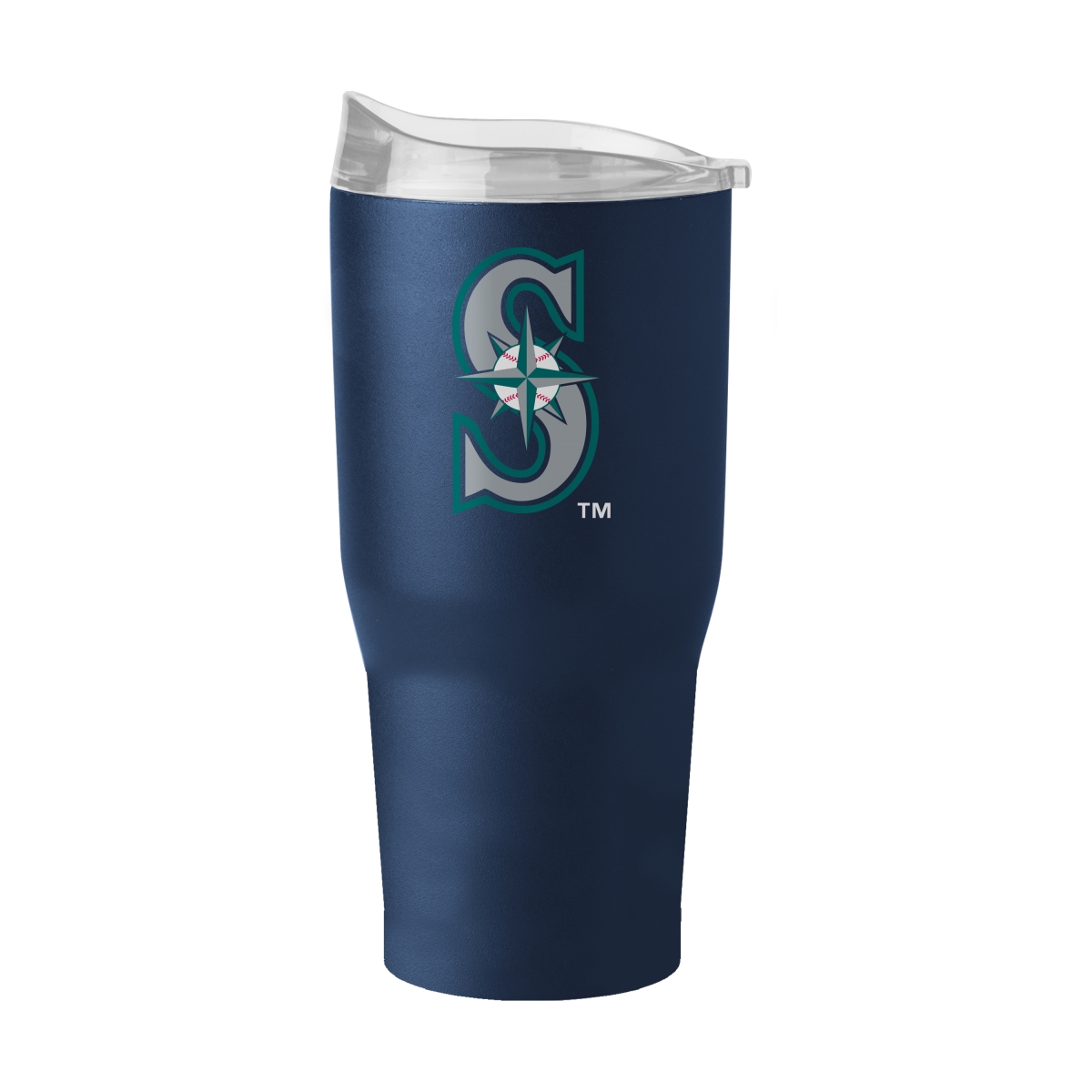 526-S30PT-34 30 oz Seattle Mariners Flipside Powder Coat Tumbler