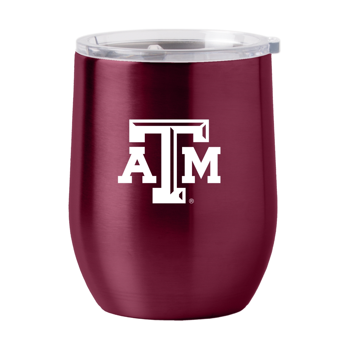 219-S16CB-1 16 oz Texas A&M University Gameday Stainless Steel Curved Beverage Tumbler -  Logo Brands