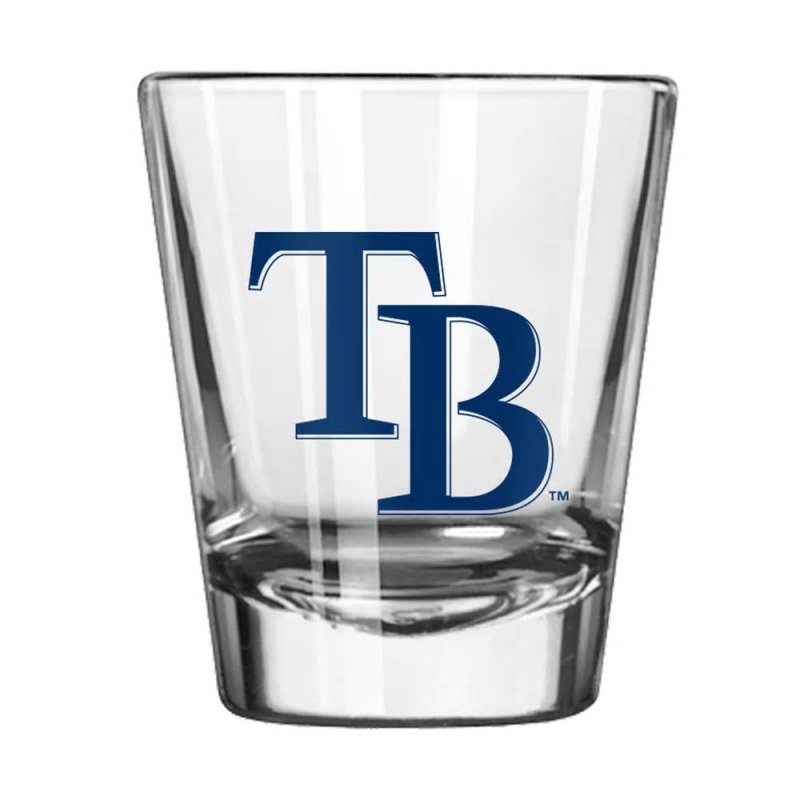 528-G2S-1 2 oz MLB Tampa Bay Rays Gameday Shot Glass