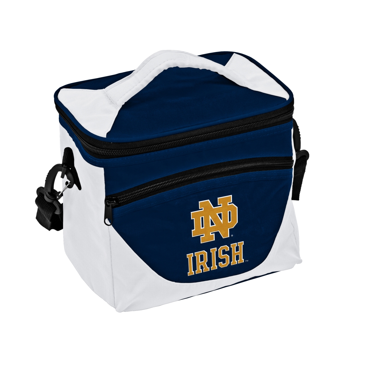 190-55H-1 Notre Dame Navy & White Halftime Lunch Cooler