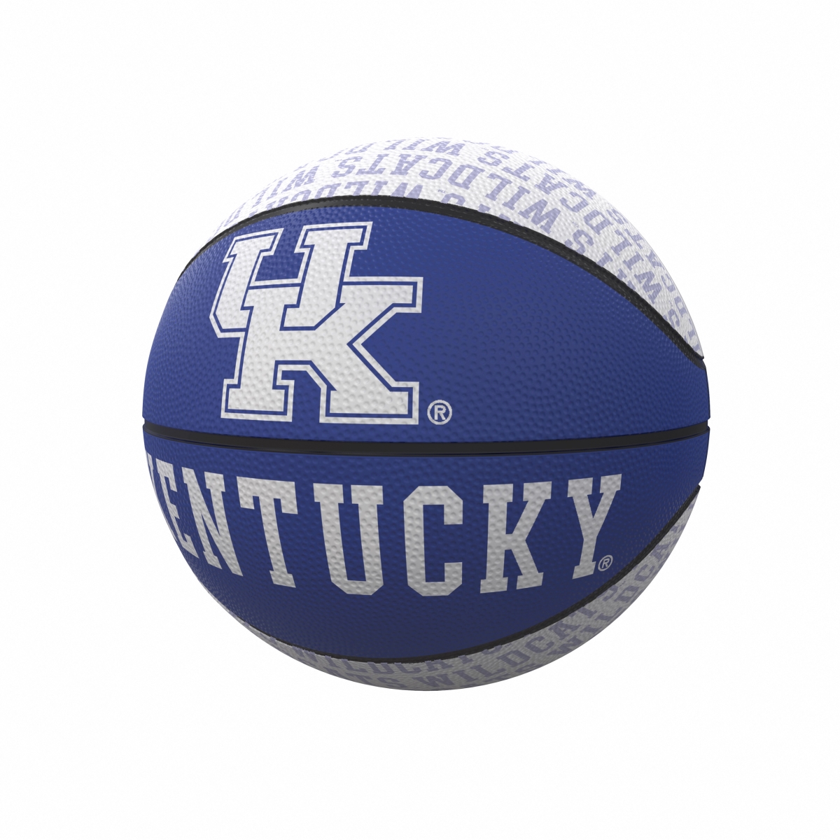 159-91MR-1 Kentucky Repeating Logo Mini-Size Rubber Basketball