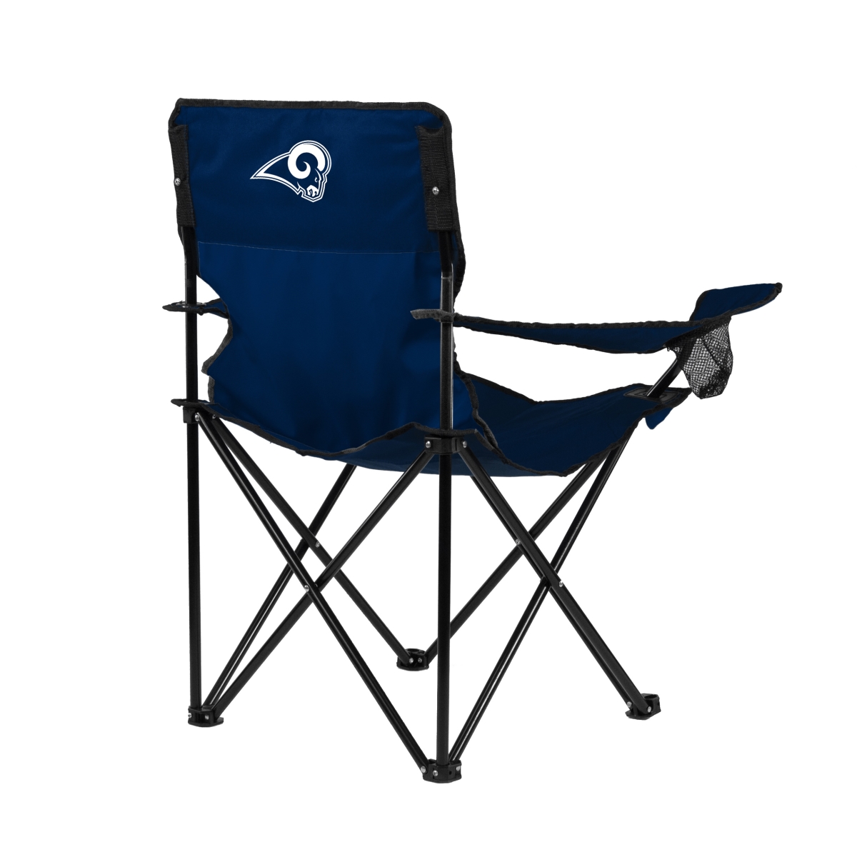 Picture of Logo Brands 629-13Q-1 Los Angeles Rams Navy & White Game Quad Chair