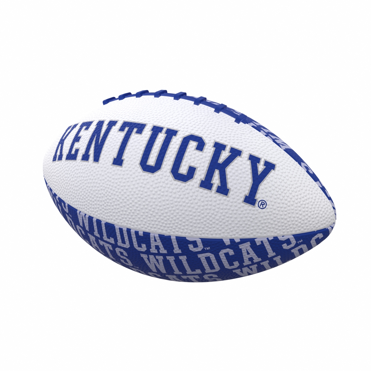 Logo Brands - Kentucky Wildcats Mini Rubber Football - Multicolor