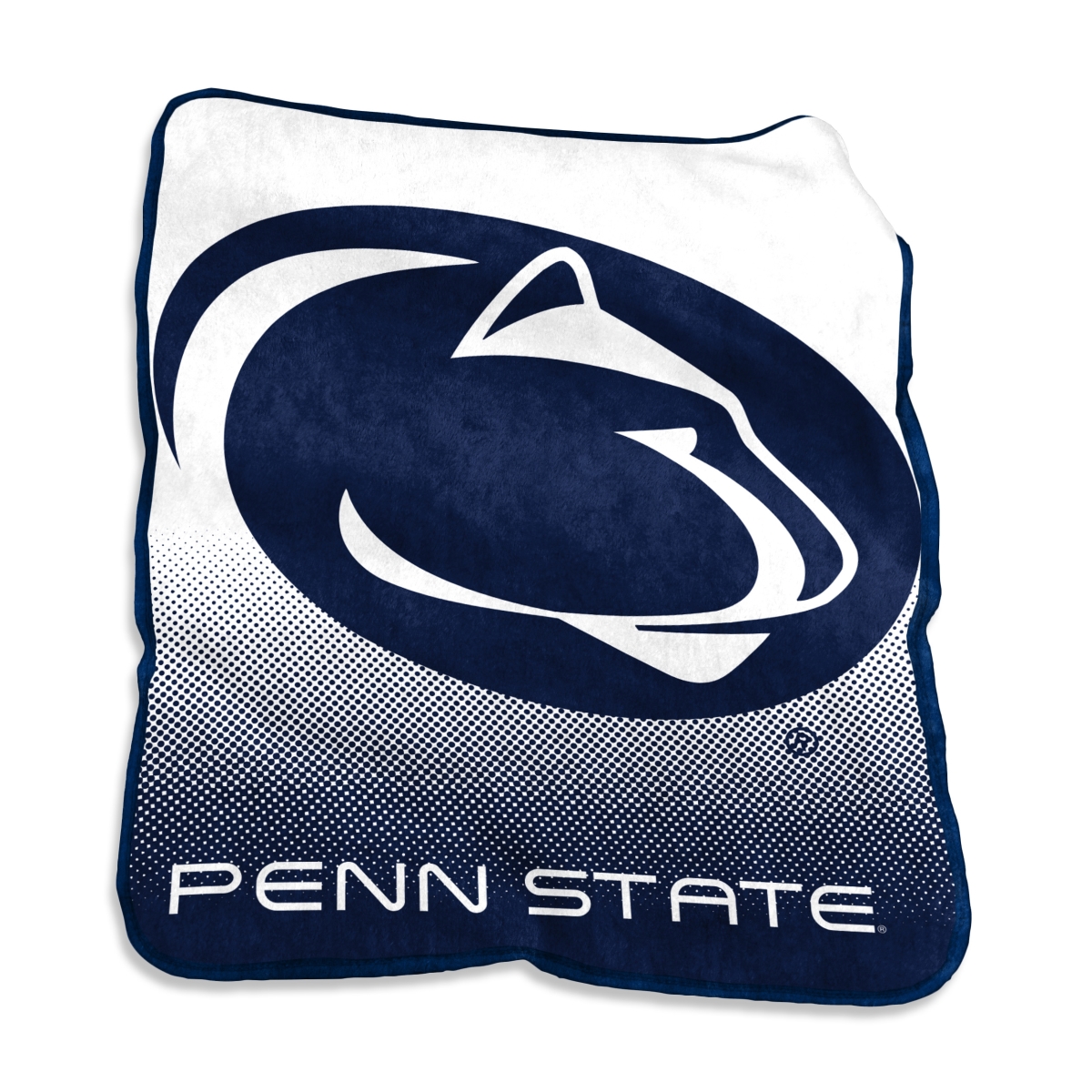 196-26A Penn State Raschel Throw