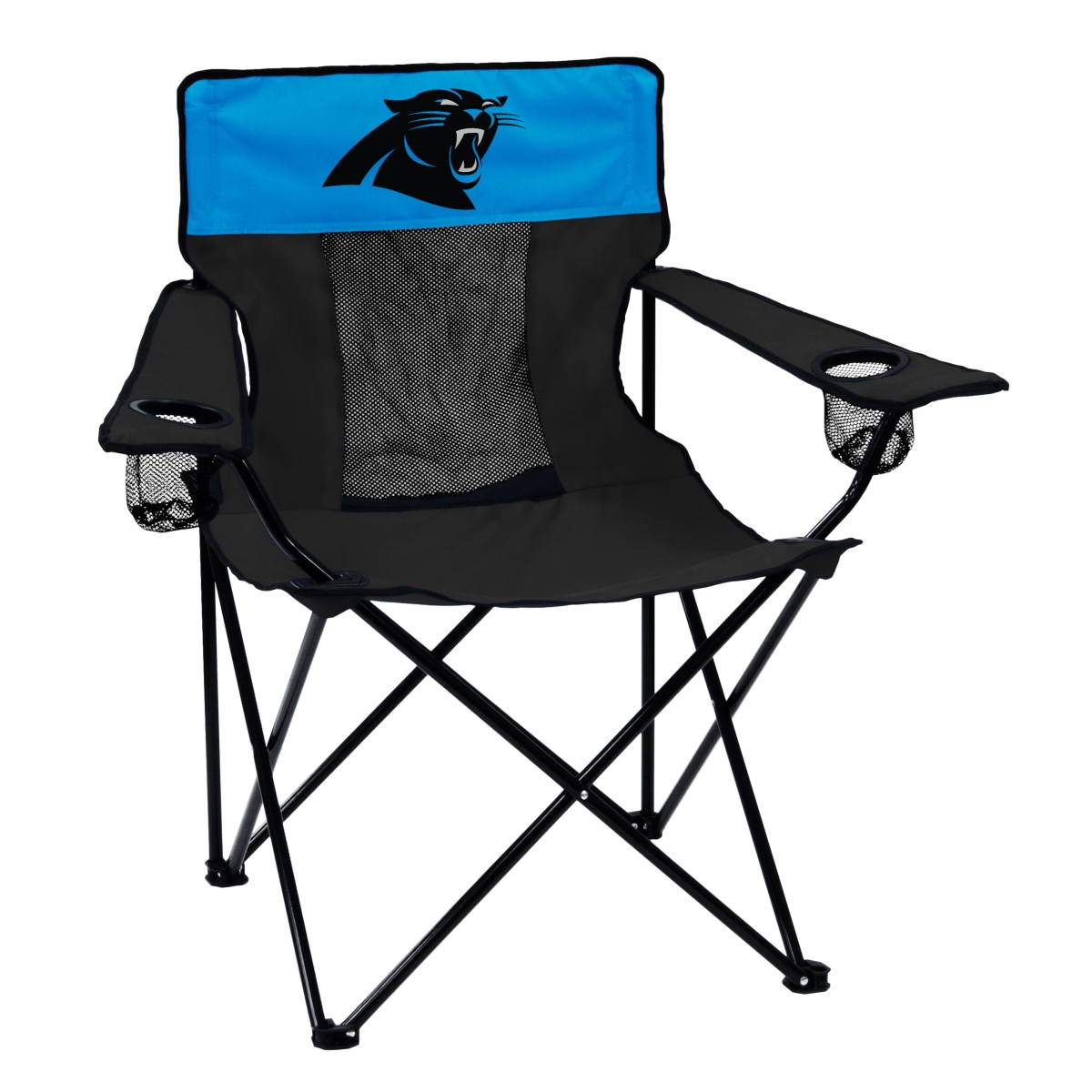 Picture of Logo Brands 605-12E Carolina Panthers Elite Chair