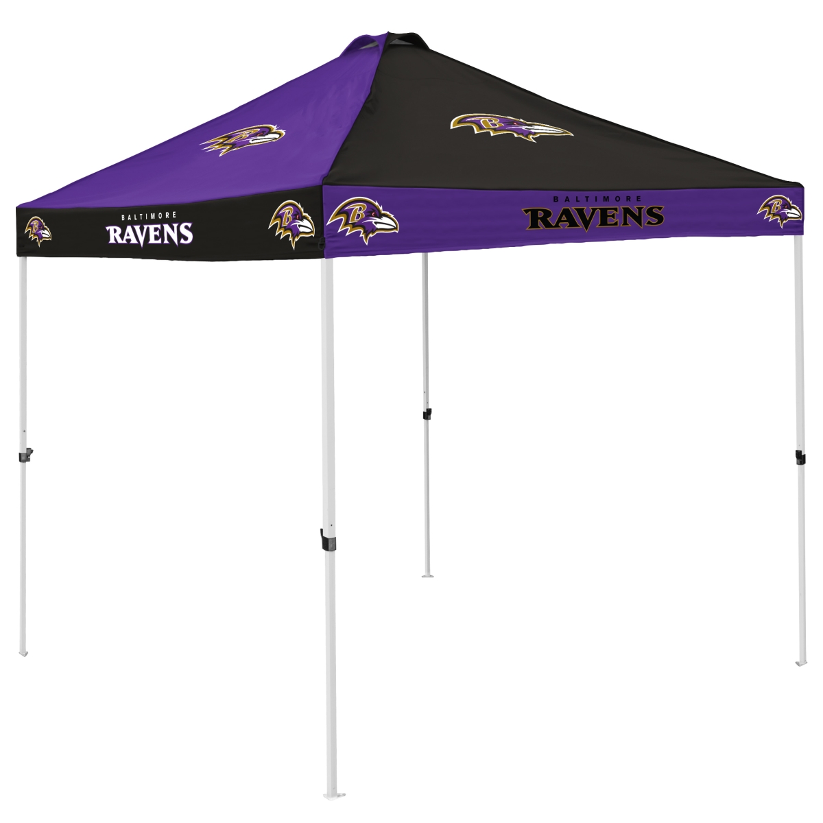 Picture of Logo Brands 603-42C Baltimore Ravens Checkerboard Canopy