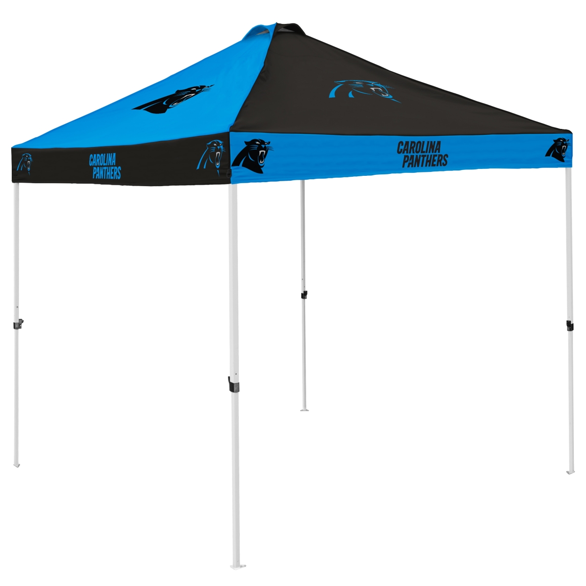 Picture of Logo Brands 605-42C Carolina Panthers Checkerboard Canopy