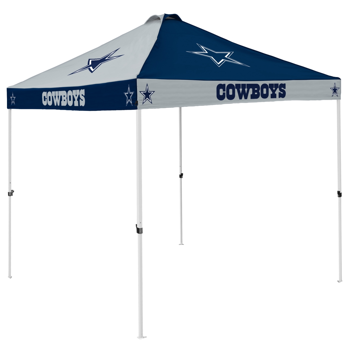Picture of Logo Brands 609-42C Dallas Cowboys Checkerboard Canopy