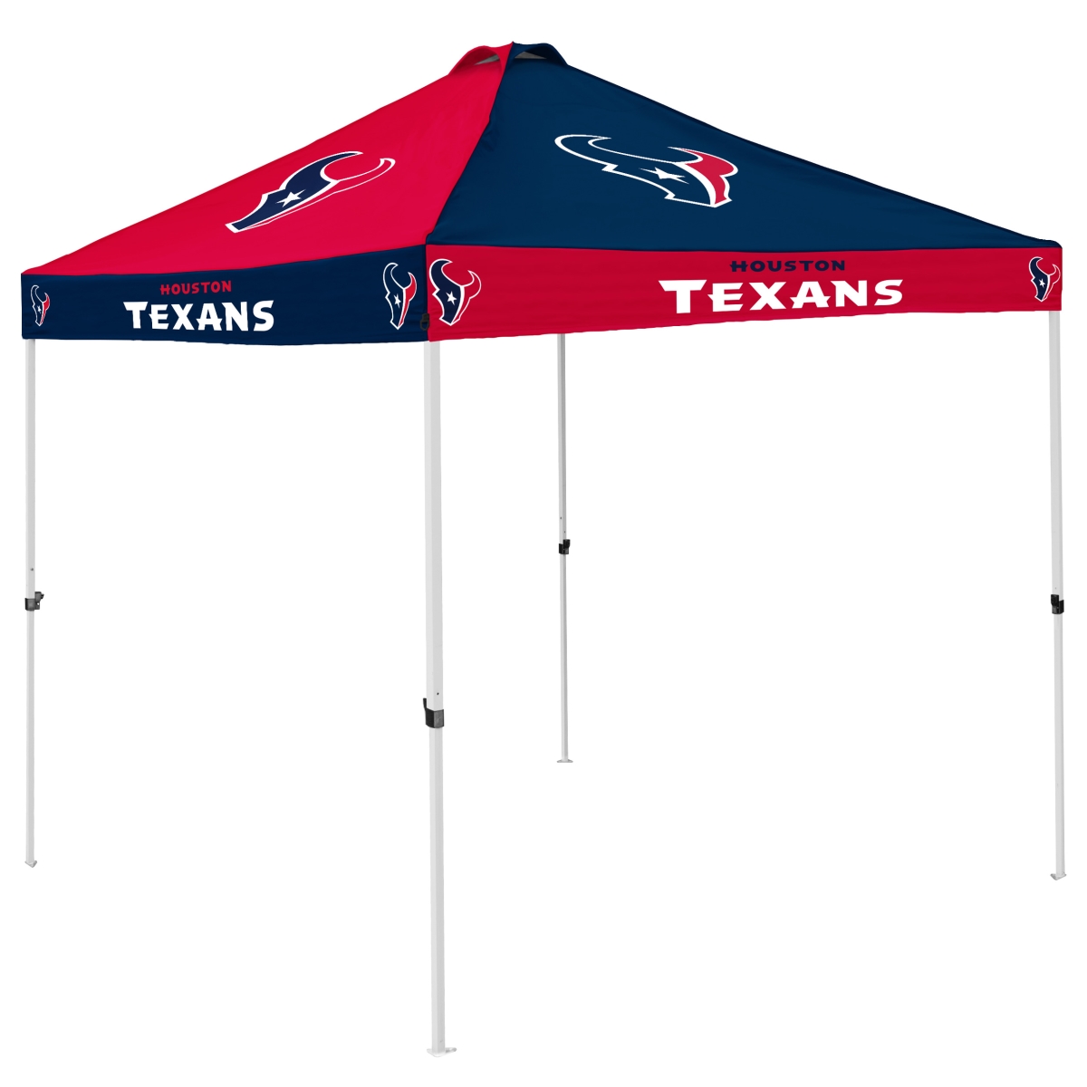 Picture of Logo Brands 613-42C Houston Texans Checkerboard Canopy