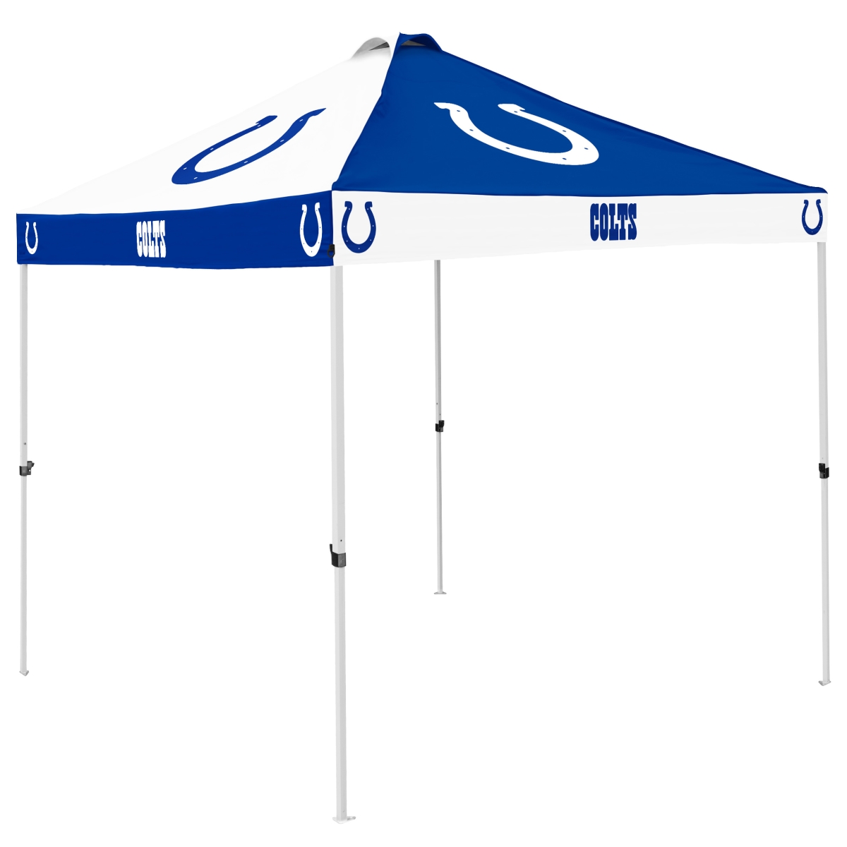 Picture of Logo Brands 614-42C Indianapolis Colts Checkerboard Canopy