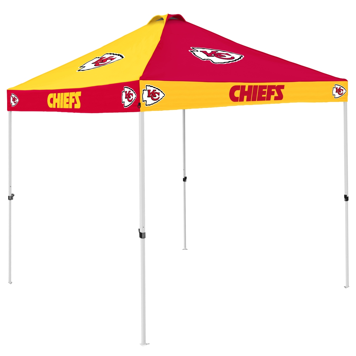 616-42C Kansas City Chiefs Checkerboard Canopy