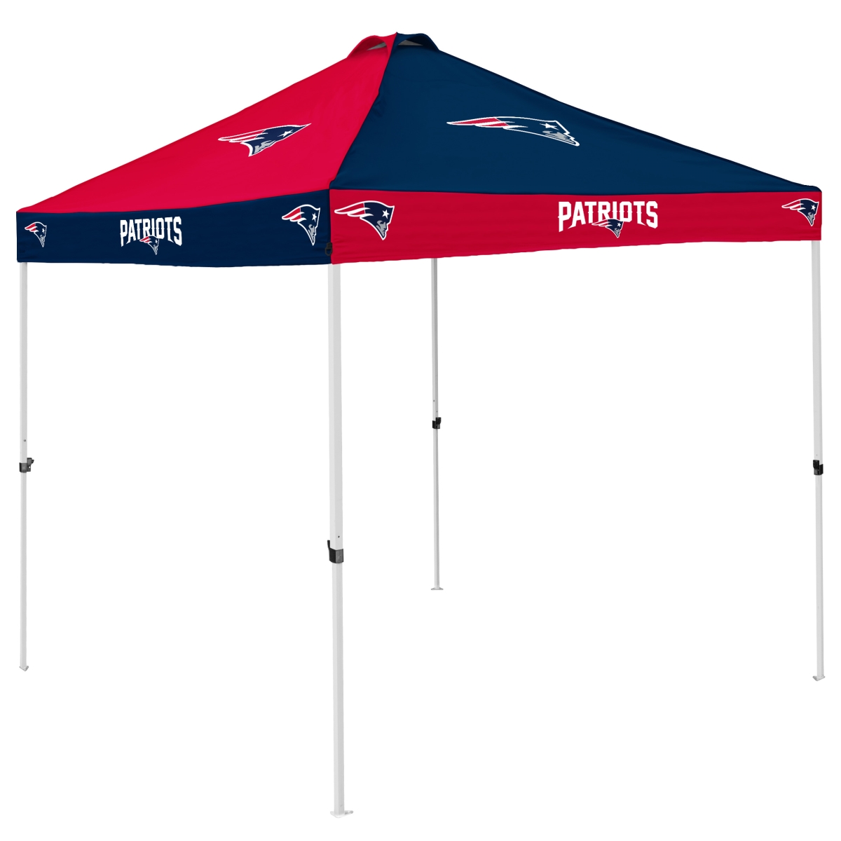 Picture of Logo Brands 619-42C New England Patriots Checkerboard Canopy