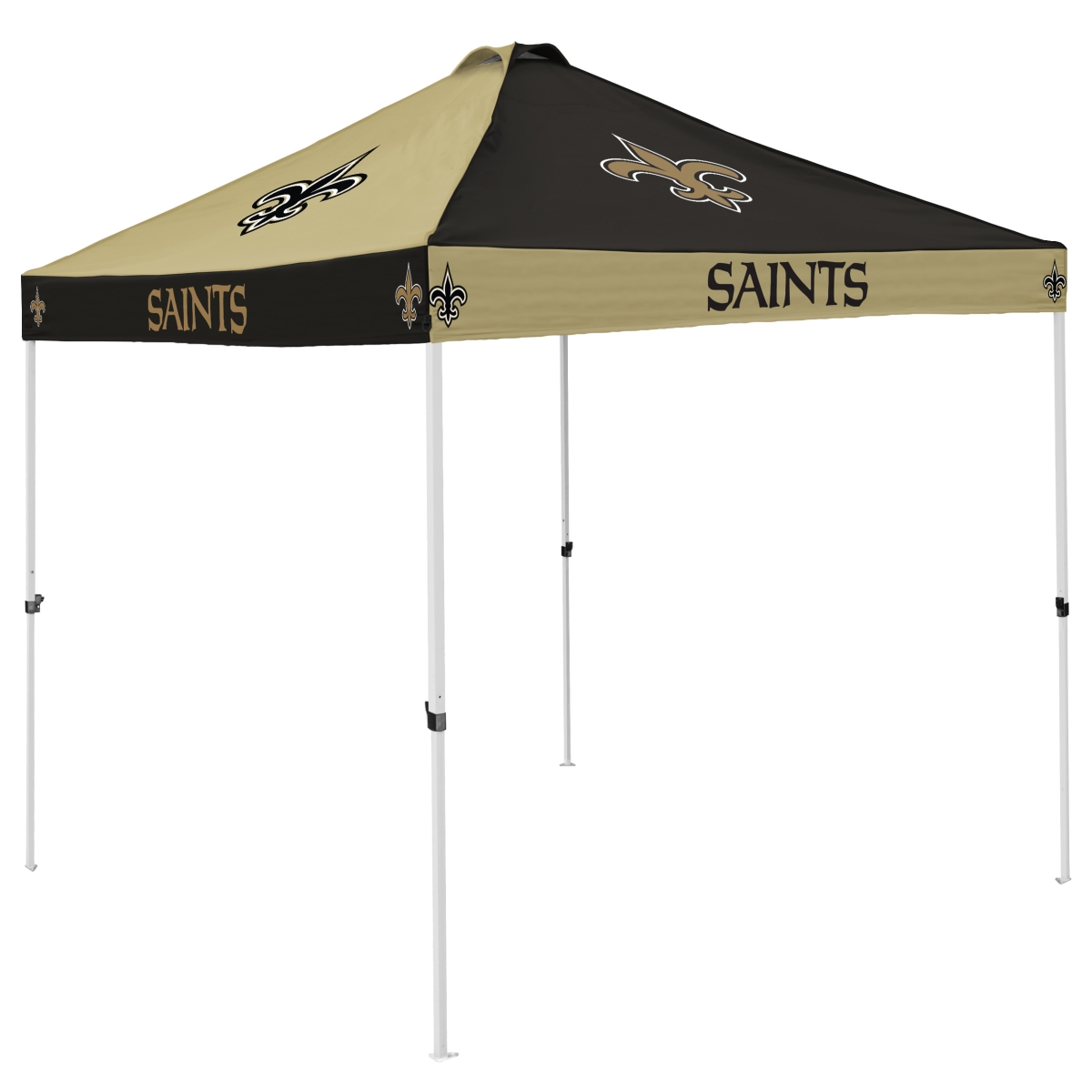 Picture of Logo Brands 620-42C New Orleans Saints Checkerboard Canopy