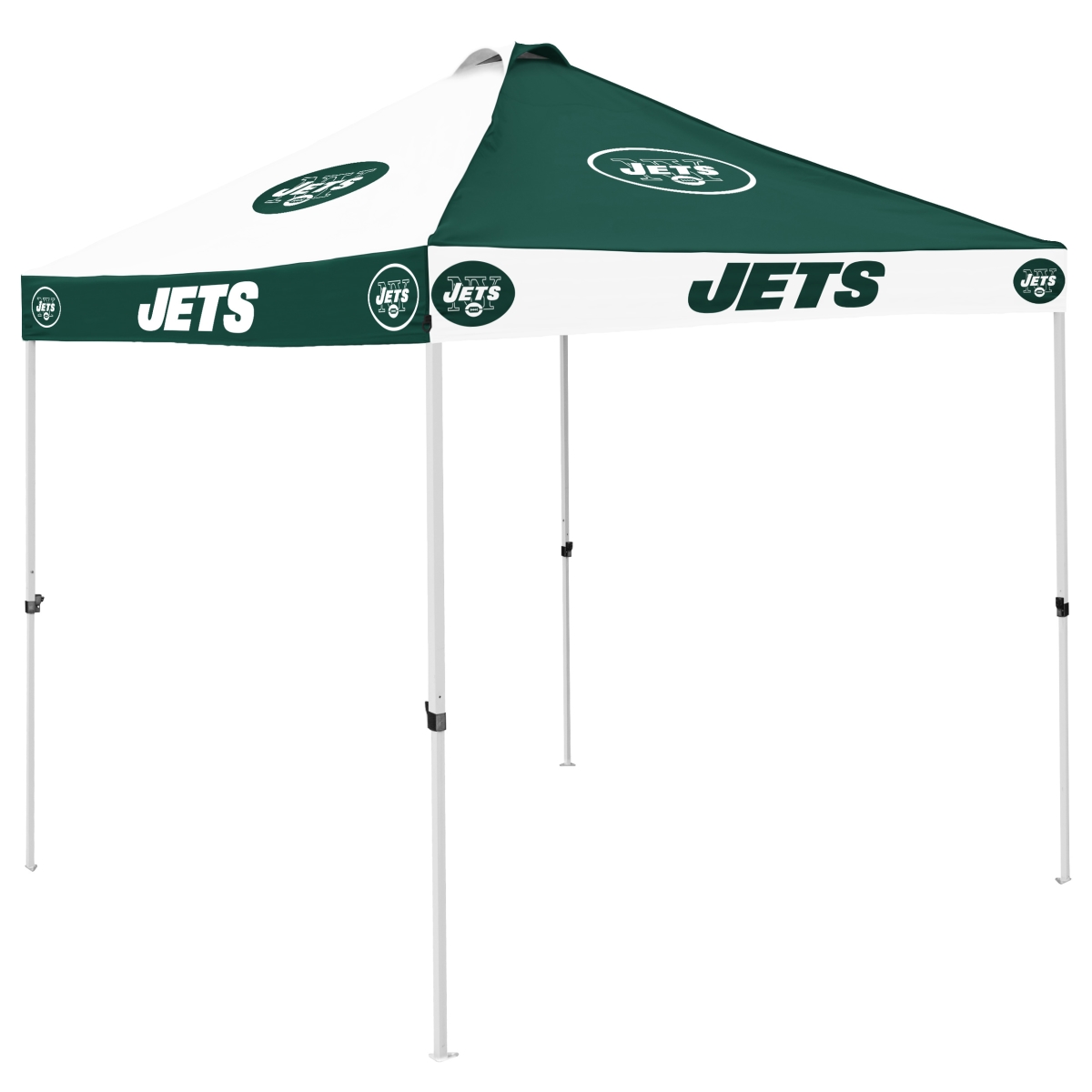 Picture of Logo Brands 622-42C New York Jets Checkerboard Canopy