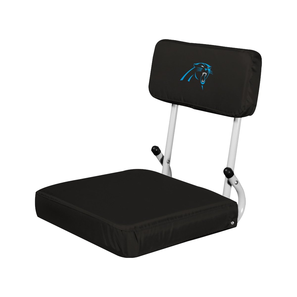 Picture of Logo Brands 605-94 Carolina Panthers Hardback Seat